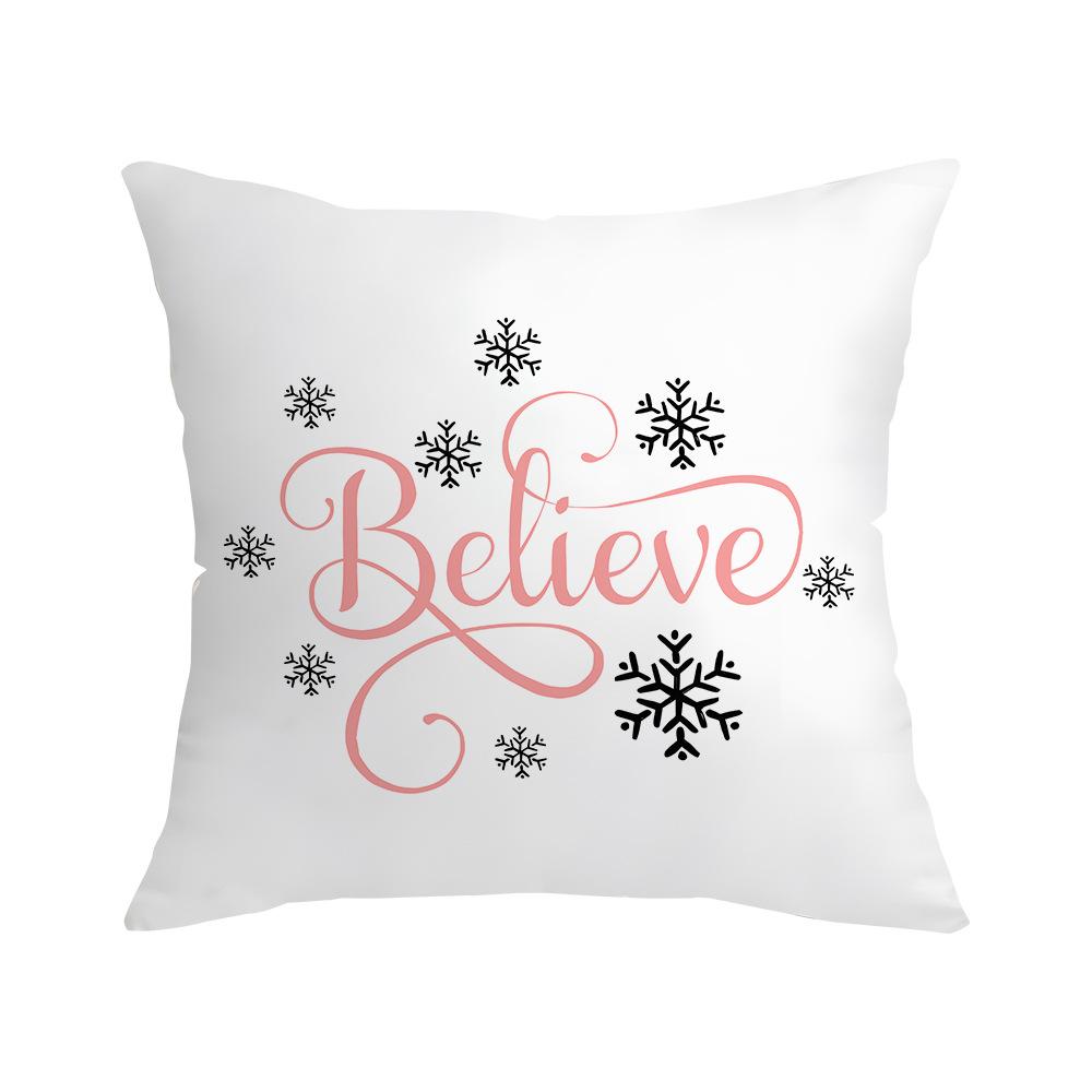 

Christmas Digital Single-sided Printing Decorative Cushion Cover Nordic New Home Pillow Cover 45×45cm