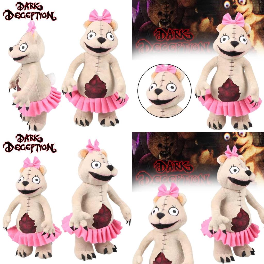 Mama Bear Plush Toy From Dark Deception Soft And Adorable Stuffed Animal For Display