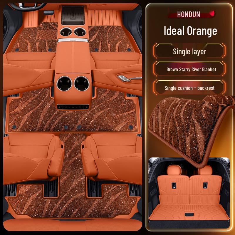 Ideal i8 Floor Mats TPE2025: New Car Interior Carpet Accessories Set