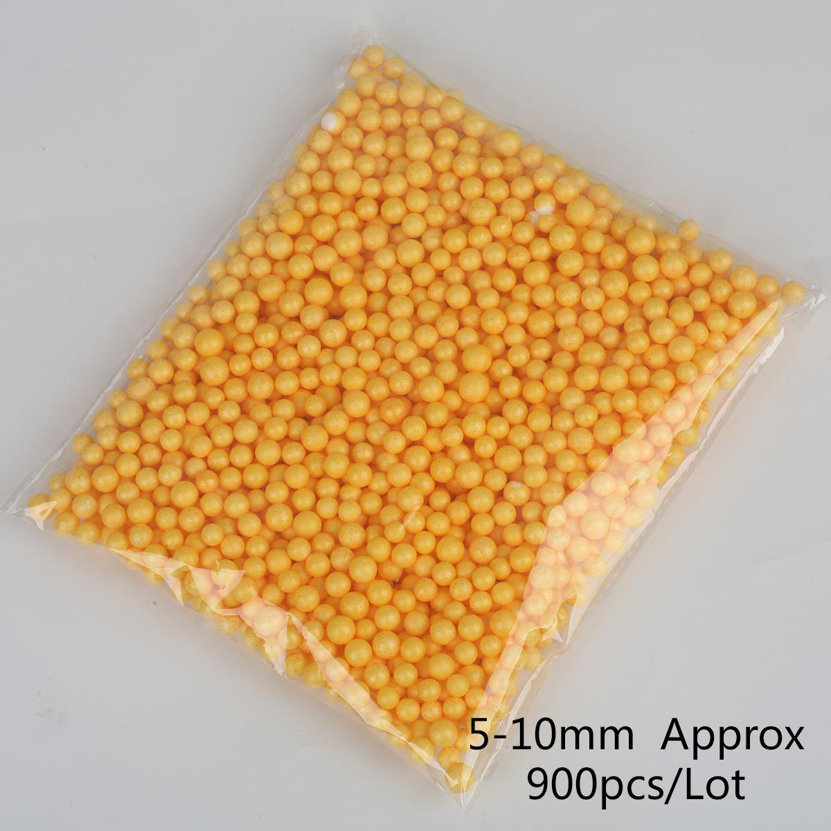 

2-4 мм/5-10 мм разноцветные пенопластовые шарики, мини-бусины, пенополистирол, наполнитель, пузырьковый шар, сделай сам, украшение для свадьбы, рождественской вечеринки 5-10mm 900pcs жёлтый/оранжевый