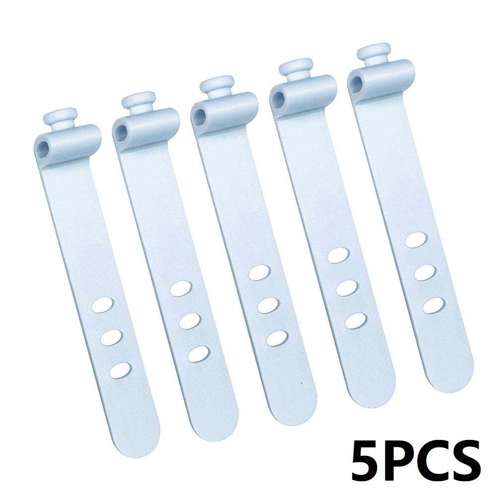 5 PCS Cable Organizer Collect Spiral Cables Order Tidy Cable Organizer Under Table Cable Organizer ZMLXQ04