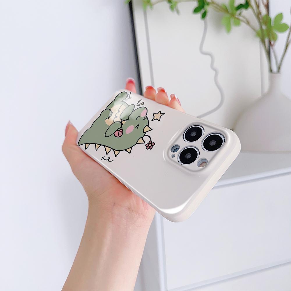All-inclusive Film Phone Case Cartoon Fashion Design Hard Shell Full Cover Camera Protection Case for iPhone Huawei Honor Vivo Google