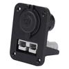 Flexible Installation 50A Suitable Adapter to Cigarettes Lighter & USB Socket ABS for Easy Setups in VehiclE