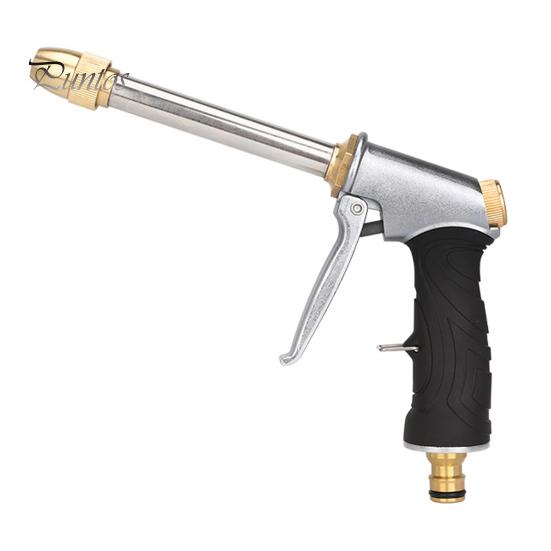 

Насадка для водяного шланга, длинный стержень, насадка для садового шланга, вращающийся на 360 градусов распылитель, быстрый соединитель, герметичный универсальный металлический латунный распылитель, насадка для шланга серебряный