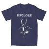 Men Women Bathory Black Metal T Shirt Summer Vintage Pure Cotton O-Neck Short Sleeve Streetwear Large Size T Shirt