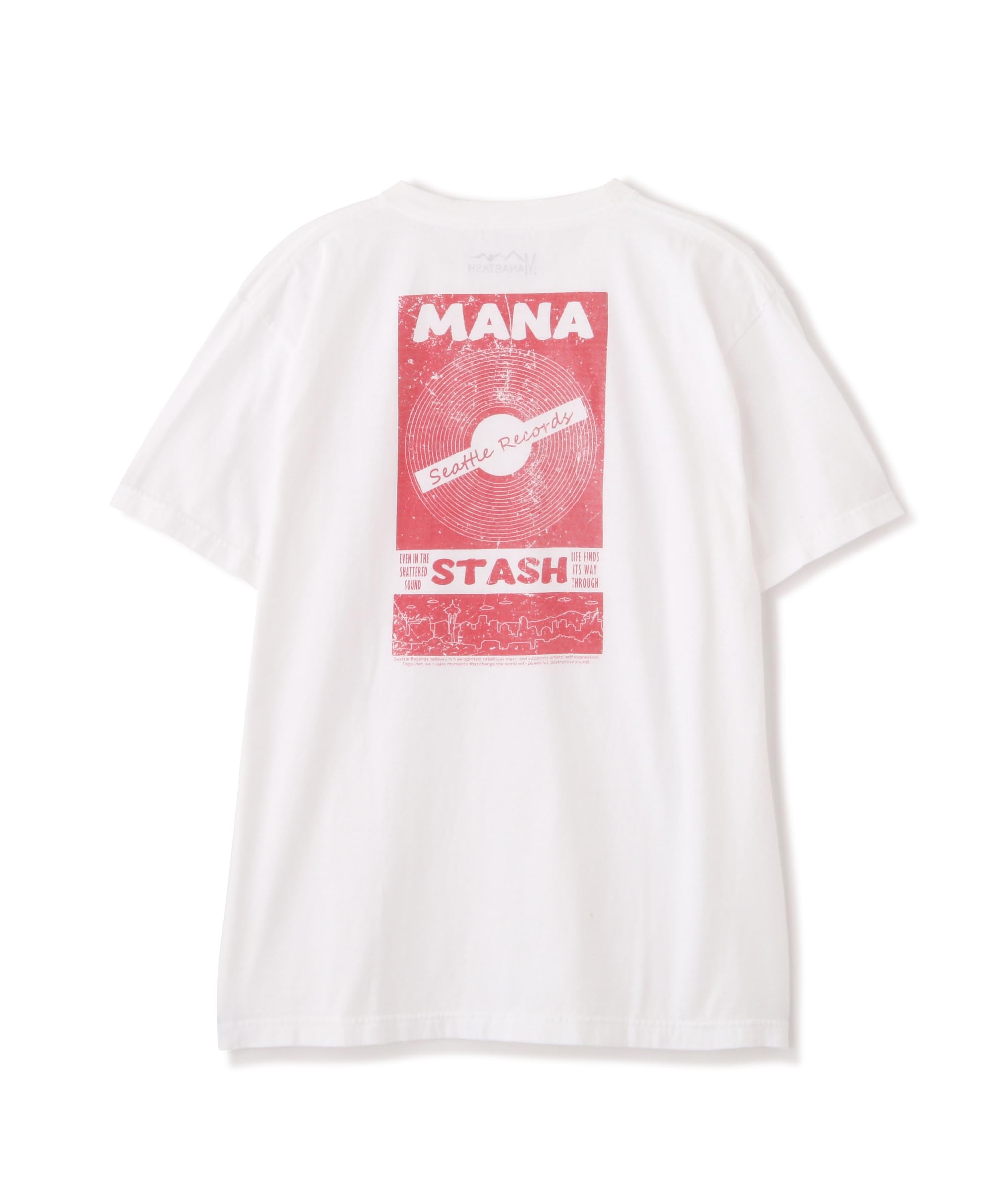 

Manastash GOOD ROCK SPEED Футболка с коллаборацией Special Order Record, Мужская, Женская, Унисекс, M, 030, Белая, 792-5934202