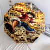1 PC Automatic Folding Umbrella - One Piece Monkey D Luffy Pattern Portable Foldable Design With 8 Ribs Christmas Birthday Gifts