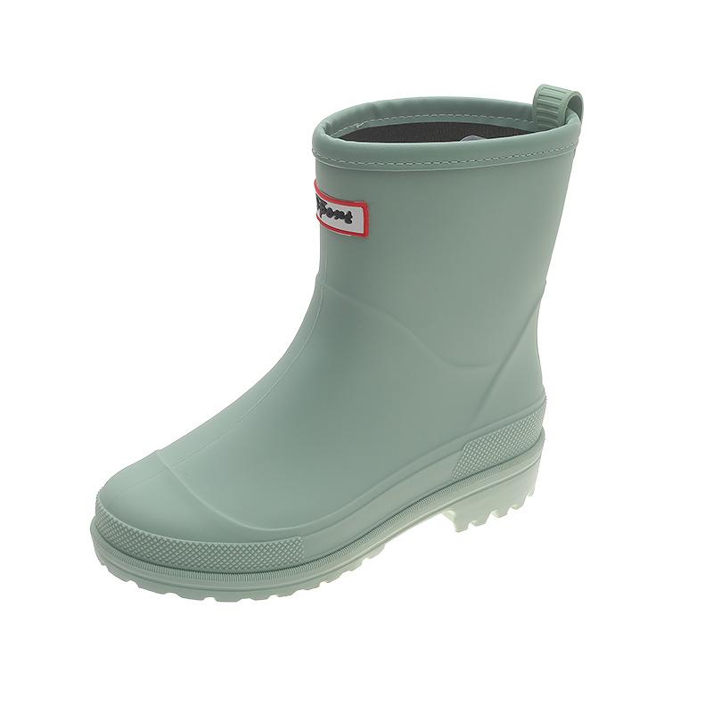 Neue modische Mid-Tube-Trend-Regenstiefel für Erwachsene für Damen