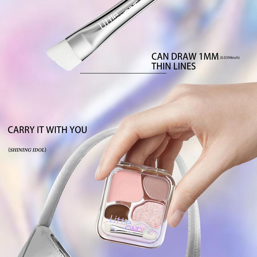 LITTLE ONDINE LumeCraft Eye Sculpt Quad 02 Whisper Blushpink 4.5g/0.16oz