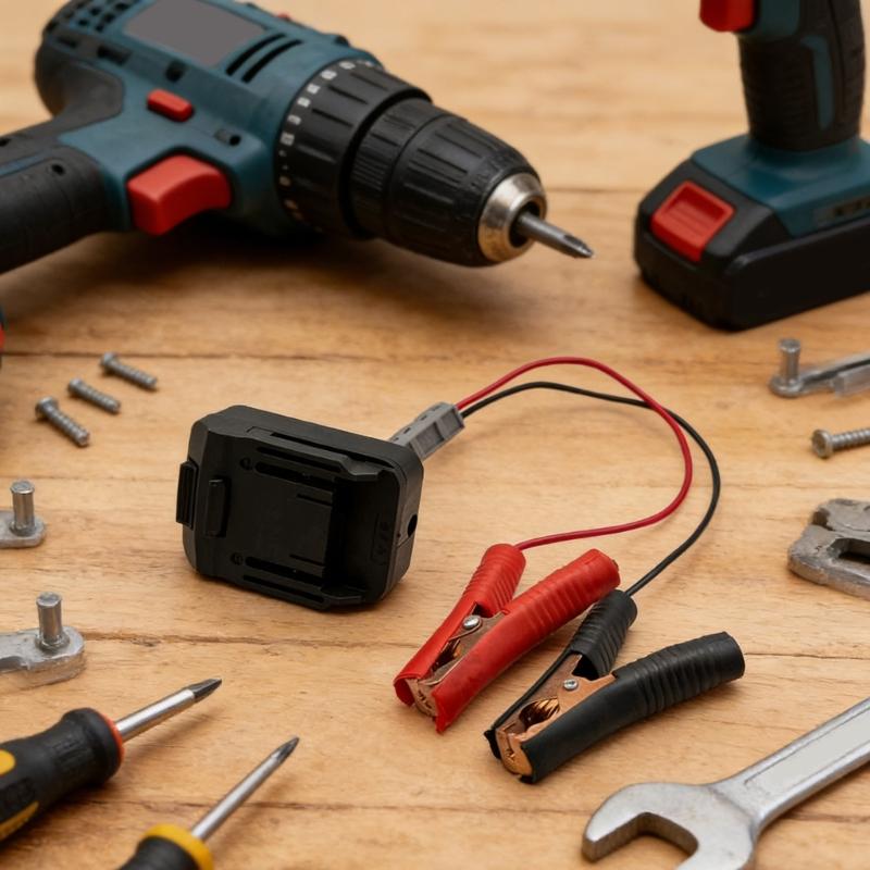 High Capacity Jumping Starter Charging for Battery Boosting Cable Adapter Emergency Power With Clip Car Accessories