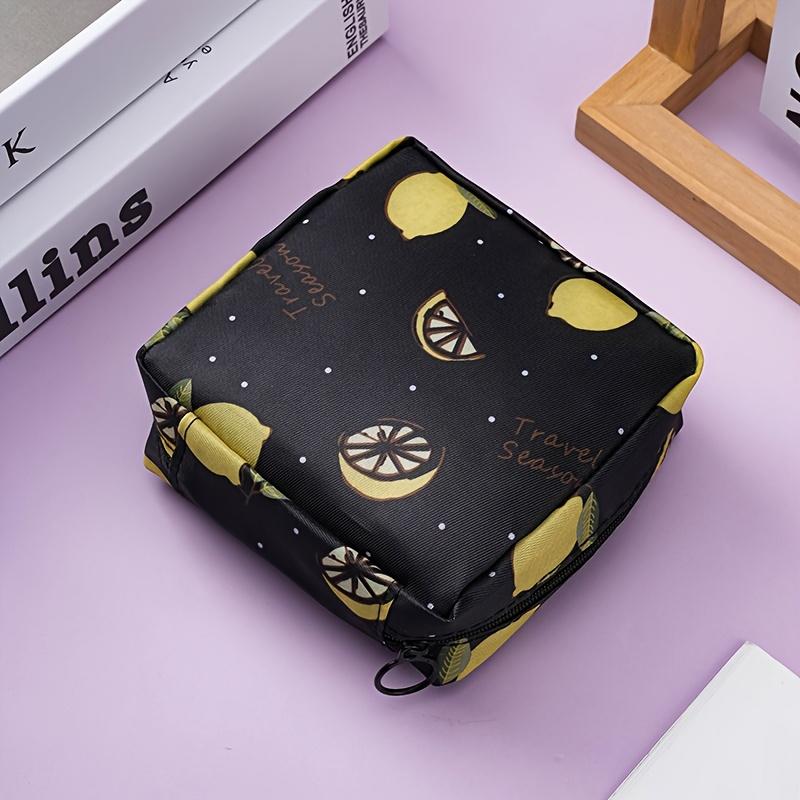 1pc Creative Minimalist Sanitary Pad Organizer Bag -Cartoon Random Toilet Paper Holder,Multifunctional Travel High-Quality Pouch