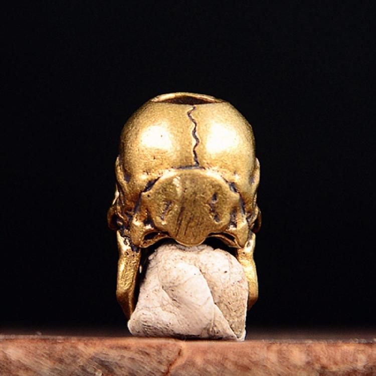 Unique Fang Skull Charm Copper Alloy Gothic Jewelry For Paracord Bracelet Keychain And Men's Fashion Accessories