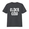 Gothic Elder Emo Letter Print Streetwear Casual T Shirt vintage Washed fashion graphic designer clothes Versatile Stylish homme