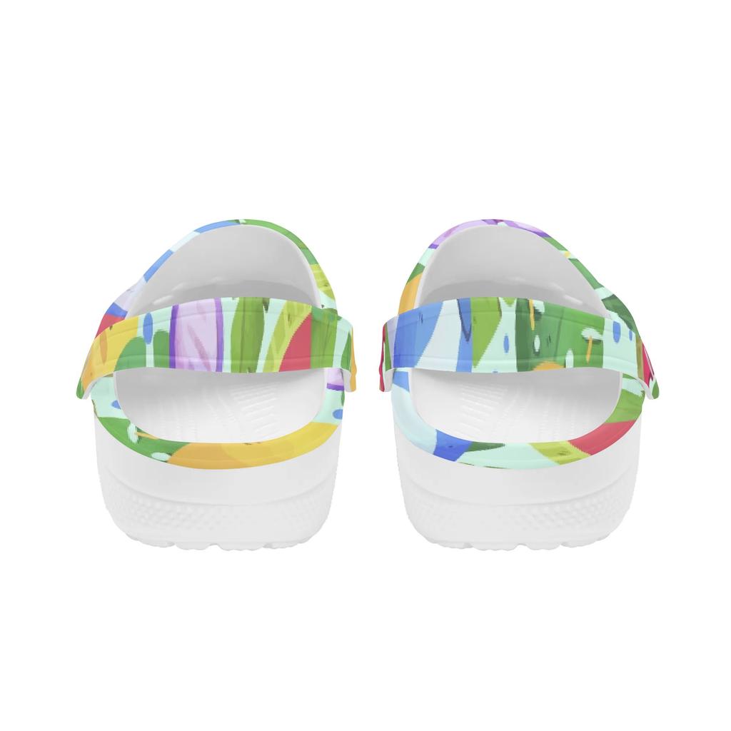 Fashion Printed EVA Clogs Slippers Women Men Soft Comfortable Slip On Casual Sandals Lightweight Soft Sole Summer Daily Wear