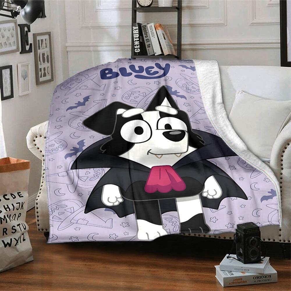 1pc B-Blucy Blanket, Gift, for Men and Women, Soft Blanket, Good for Sofa Bed Couch Travel, Lightweight Flannel Blanket