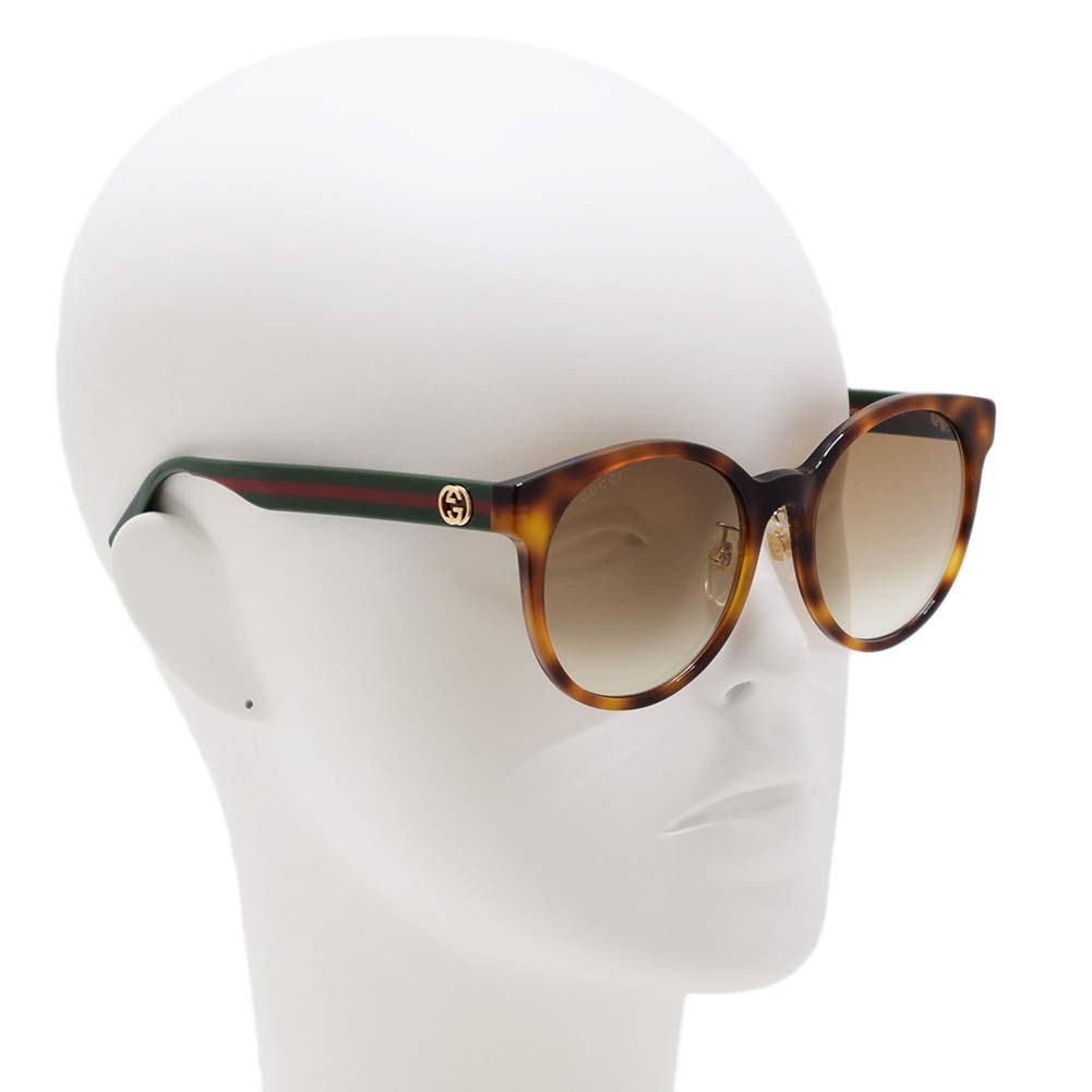 Unisex GG0416SK 005 [Gucci] Sunglasses, Brown/Light Brown,
