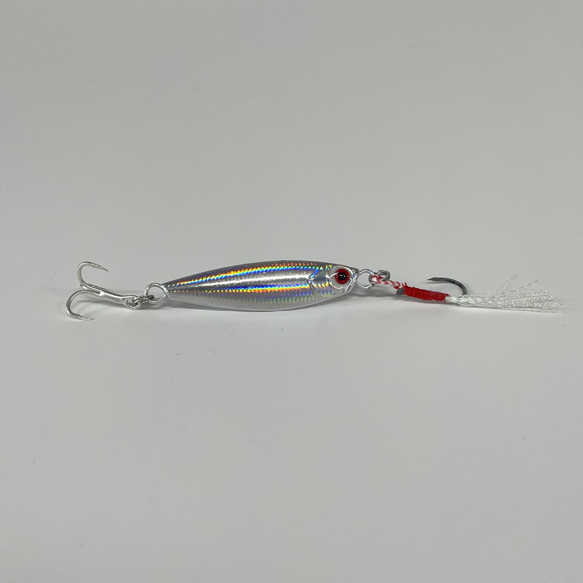 

Набор приманок Fish Scale Iron Plate – приманка Vib Sequin для морской рыбалки на большие расстояния 20g Hook with Tin/Black Nickel