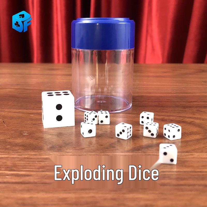 Northern Magic Large Exploding Dice Set with Separate Increase Dice - Magic Props