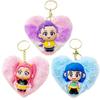 Film Anime Kpop Demon Hunters Ragazze Portachiavi Derpy Bambola Peluche Amore Tigre Carino Modello d'Azione Giocattolo Collezione Regali