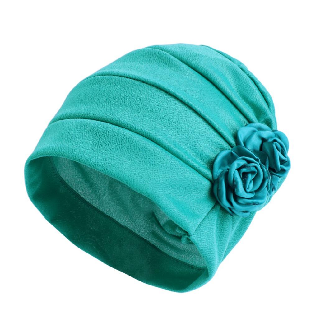Soft Fabric Turban Cap Hair Loss Friendly India Cap Bandana Fashion Hijab Cap Daily Wear