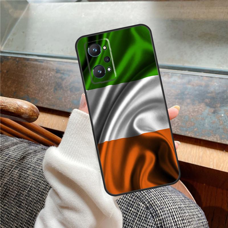 Irish Passport Ireland Flag Case For Realme 11 12 13 14 Pro Plus C53 C55 C51 C25 C63 C61 C65 C67 C71 C75 GT6 GT7 15 Pro