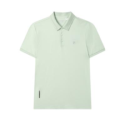 White Five Color Polo Versatile Trendy Fashionable Personalized Sports Casual Comfortable Short Sleeve Polo Shirt Men Tops F11M523105F-LG