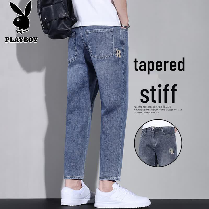 Playboy Men s Loose Straight-Leg Denim Jeans 28