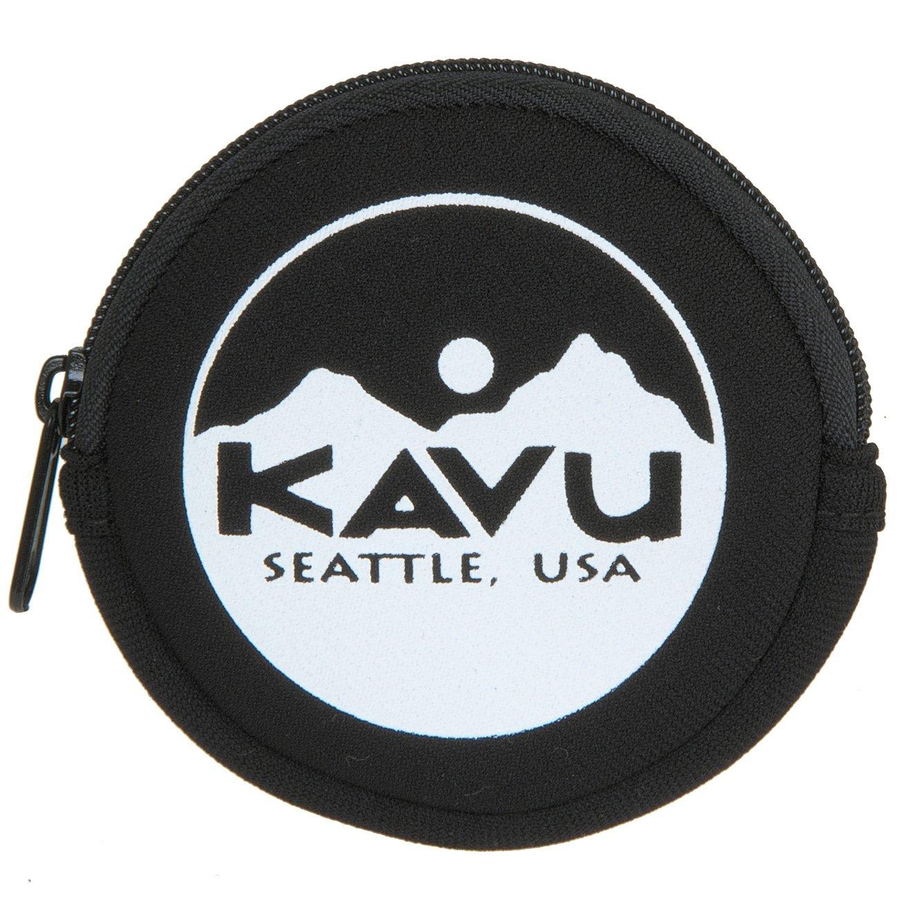 

KAVU Wallet Circle Coin Case Black 19820447001000 (Black/FF/Men s, Women s) чорний