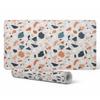 Durable Non-Slip Desk Mat Terrazzo Abstract 120X60 Cm