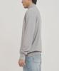 GOLDPERCENT Viscose Soft Cozy Mock Turtleneck Basic Knit (Gray, Men)