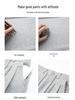 Women's High-Waist Gray Sweatpants - Summer Wide-Leg Floor-Length, Casual Loose American Style with Drawstring.