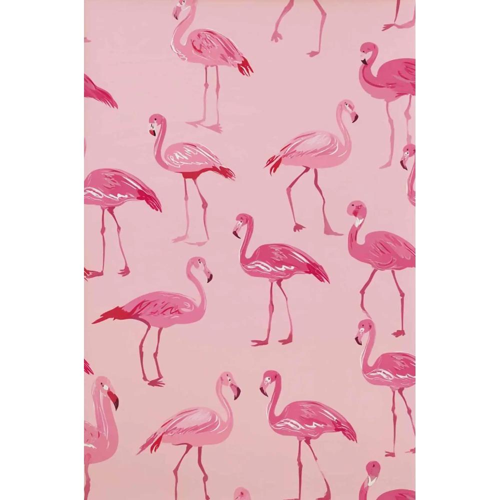 Colorful Vintage Flamingo Illustration Posters Natural Flowers Modern Prints Canvas Wall Art Pictures Home Living Room Decor