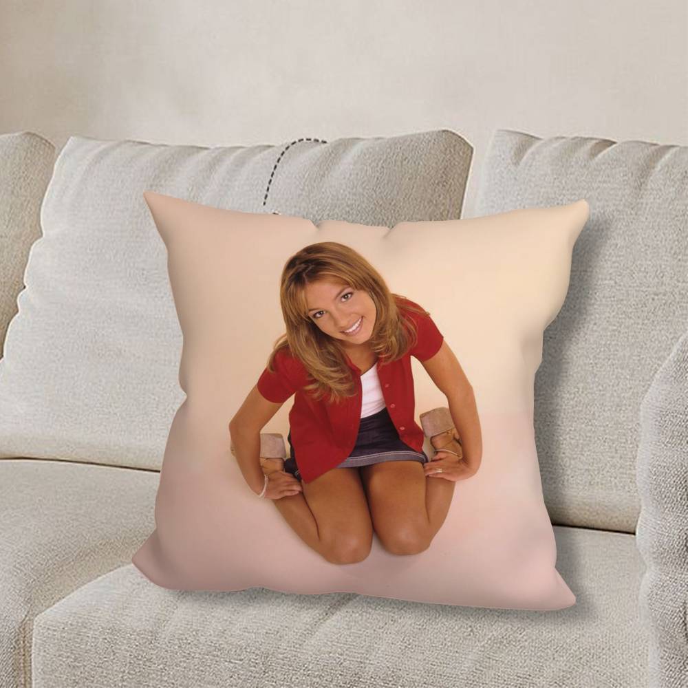 Sänger B-Britney S-Spears-ES Kissenbezug Wohnzimmer Sofakissenbezug Schlafzimmer Zimmer Bettkissenbezug Heimdekoration