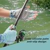 BASSDASH Fishing Gloves, 3/4 Finger, UPF 50+, Non-Slip, Unisex