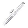 Multifunction Stainless Steel Cheese Grater Long Handle Cheese Baking Chocolate Grater Durable Kitchen Gadget Lemon Peel Grater