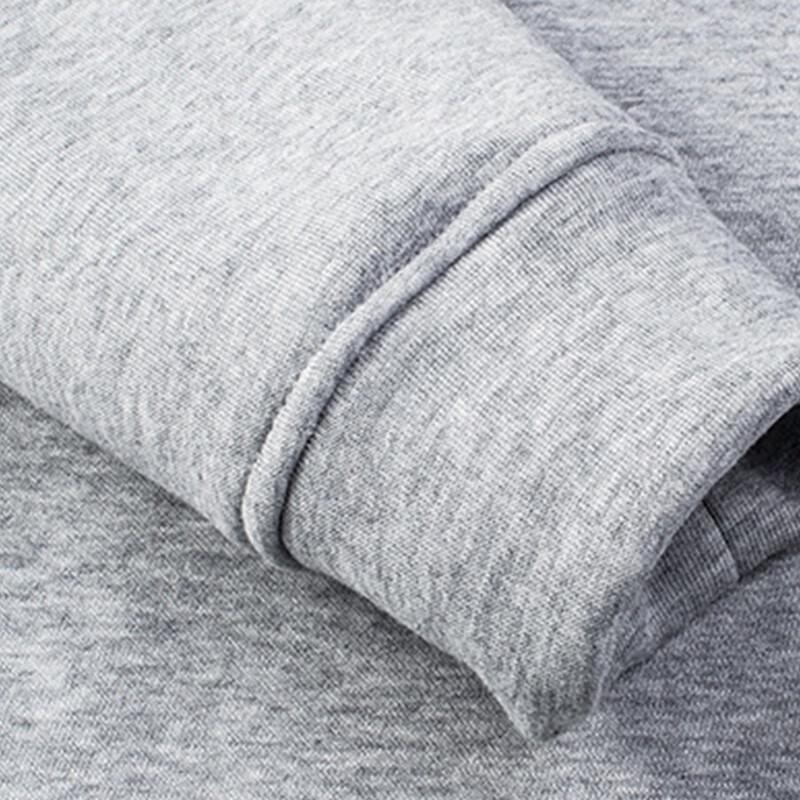 Mao Ren Men's Half-Zip Stand-Collar Sweatshirt