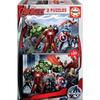 Puzzle 2x100 Pieces Avengers - Educa - Cartoons and Comics - Child