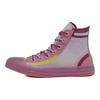 Converse Translucent Mesh Utility Chuck Taylor All Star Retro Versatile Casual High-Top Canvas Shoes Women Sneakers Pink Red Yellow 567368C
