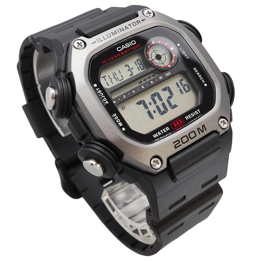 Casio Standard Digital Watch DW-291H-1AV Men's Black Overseas Model [Parallel Import]