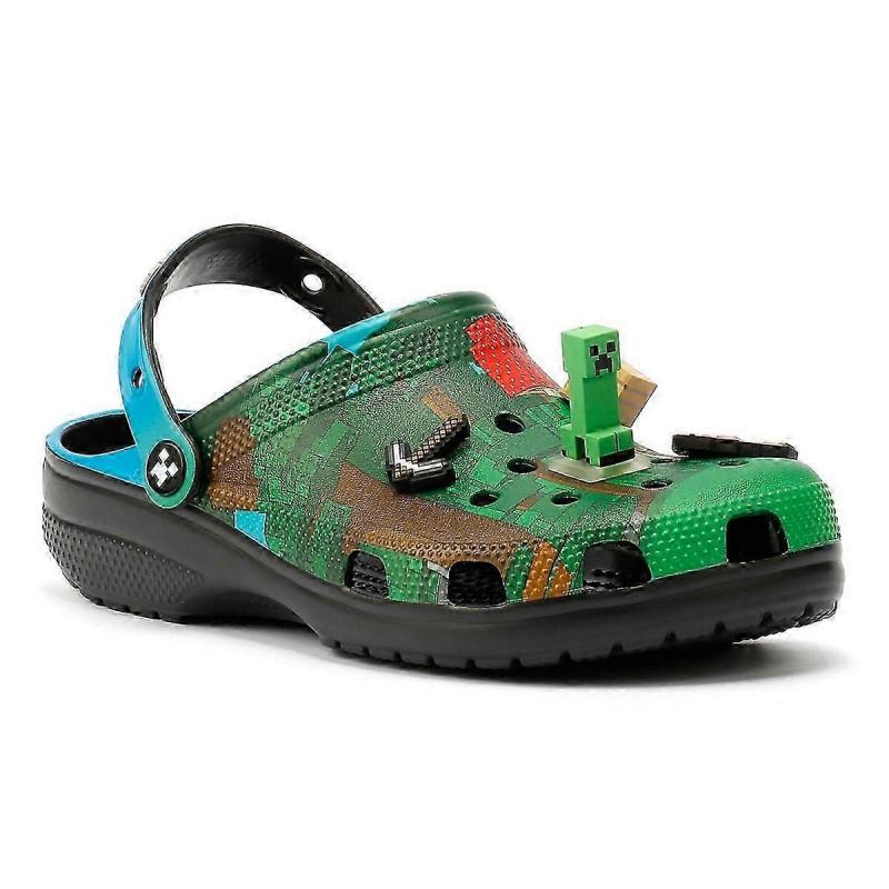 Classic Multi-purpose Clogs with Perforated Design, Soft-soled Toe-Covered Sandals