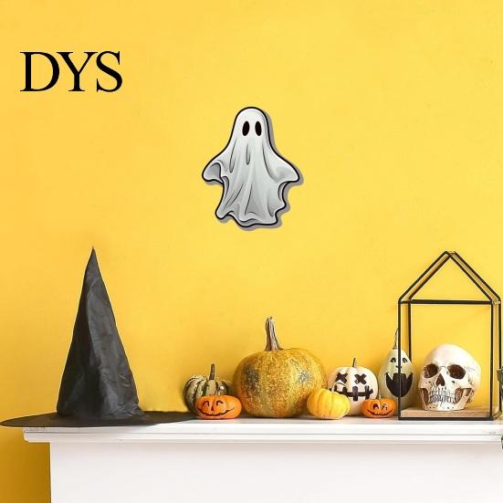 Halloween Home Decoration Gifts Luminous Ghost Wall Stickers for Decoration, Glow in The Dark PVC Decals Decorative Bathroom Glass Windows And Doors,