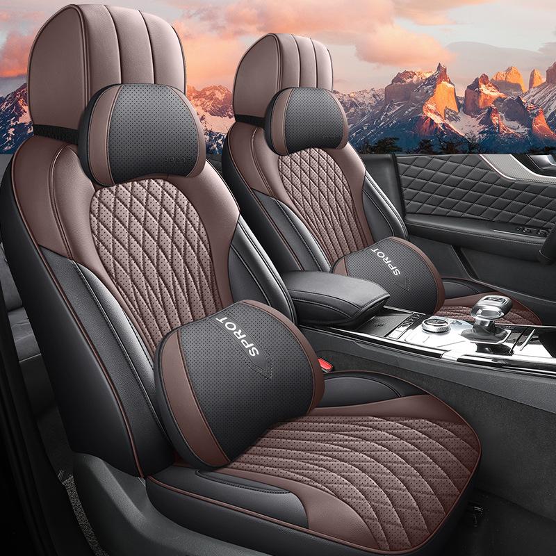 Custom All-Season Seat Cushion for Hongqi HS5 - Full Surround, Five-Seater Interior Cover