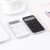 Mini Portable Cheap Promotional Pocket Universal Black Digit Calculator White Electronic