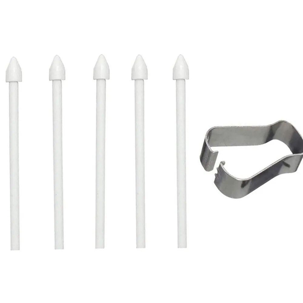 

5 шт. высококачественные наконечники для наконечников S-Pen, сменные наконечники для сенсорных стилусов для Samsung Galaxy Note 20 10 Tab белый