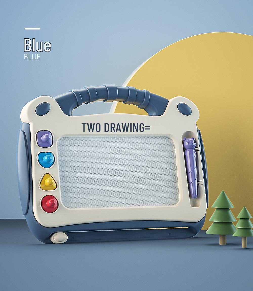 

Children s Magnetic Drawing & Erasable Writing Board Easel