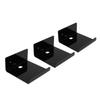 3 Pezzi Piccole Mensole Galleggianti Acriliche da Parete Mini Mensole Galleggianti Portaoggetti con Adesivo per Piante Foto Figure