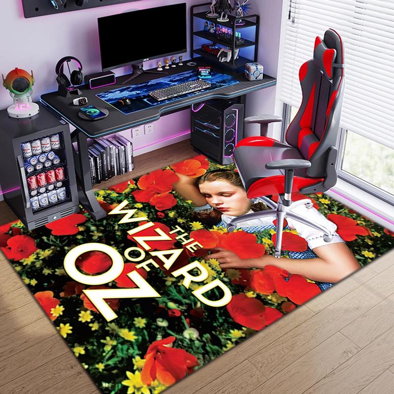 1PC The Wizard of Oz Rug - Home Decoration Carpet For Living Room Bedroom Flooring Computer Chair Area Rug