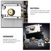 Night Latch Deadbolt Rim Lock Household Locks Front House Padlocks Gate Anti-Theft Heavy-Duty Single Mortise Open