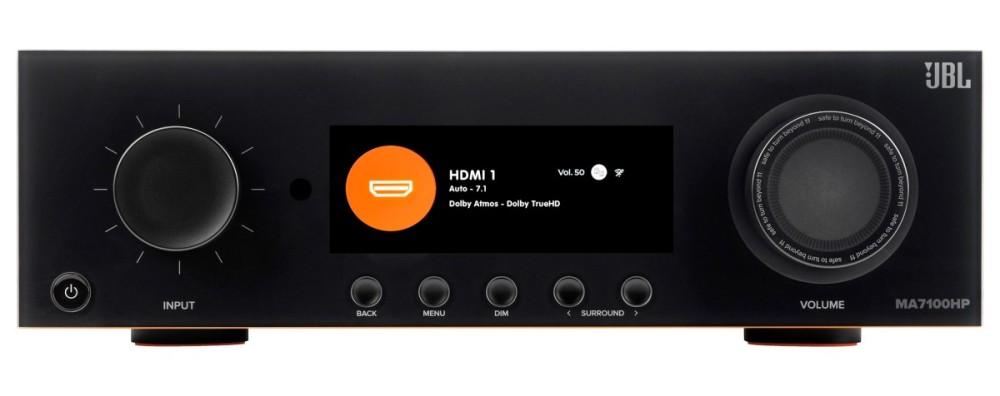 JBL MA7100HP SÍŤOVÝ 7.2 KANÁLOVÝ AV RECEIVER 125 W 8K Wi-Fi Bluetooth Dolby Atmos, JBL by HARMAN