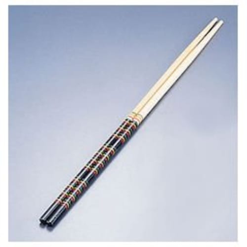 Banyo Kabuki Chopsticks, 33cm, Black Bamboo, China, ASI7501